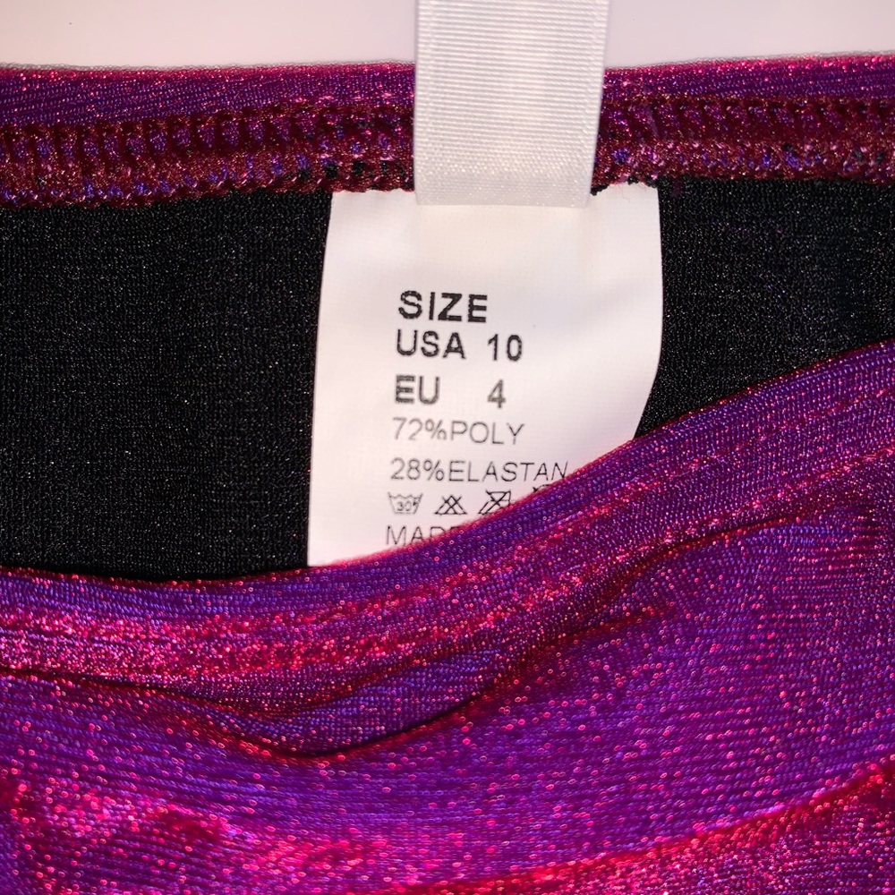 NWT 90s BISOU BISOU SHIMMERY PURPLE - Picture 5 of 8